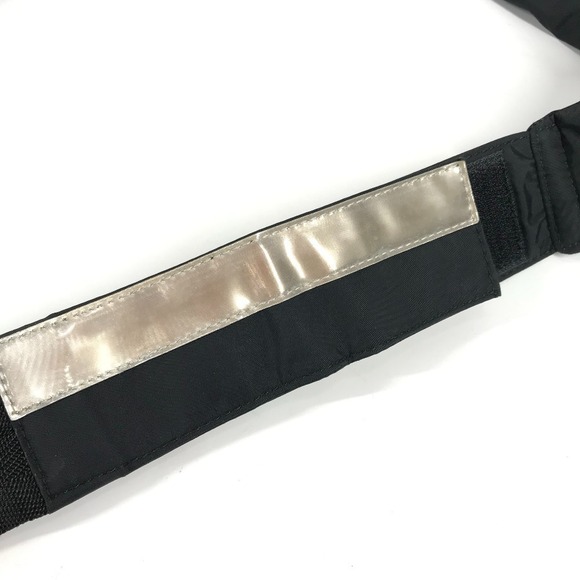 Prada logo crossbody bag pochette shoulder nylon black - Picture 14 of 15